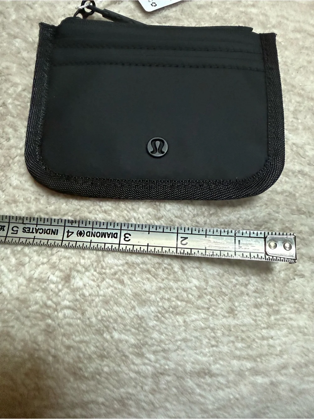 NWT Lululemon Black True Identity Card Case Wallet
